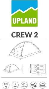 Upland Crew 2 Kişilik Çadır