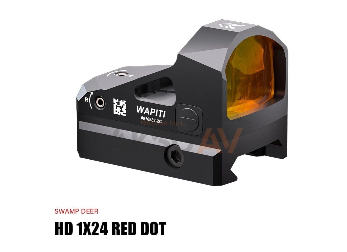 Swampdeer Wapiti IPX-7 HD 1x24 Tabanca Reddot