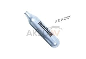 Hunthink 12 Gram Co2 Havalı Tabanca Tüpü, 5 Adet