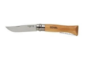 Opinel Inox Kayın Saplı 8 No Çakı