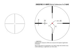 Vortex Crossfire II 3-9x50 V-Brite Illuminated Tufek Dürbünü