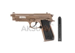 Swiss Arms SA92 Havalı Tabanca, Çöl Renk, Polimer