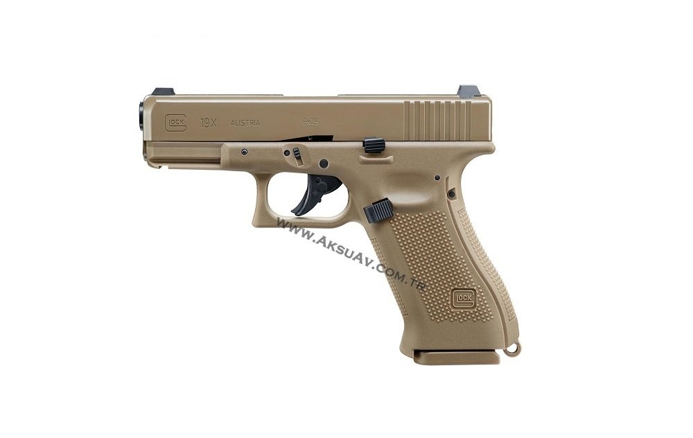 Umarex GLOCK 19X Desert Blowbackli Havalı Tabanca