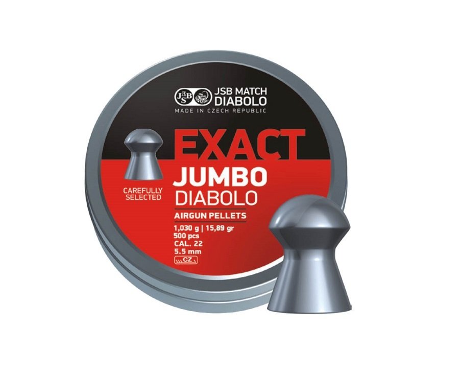 JSB Exact Jumbo 5.50 mm Havalı Saçma (15,89 Grain - 500 Adet)