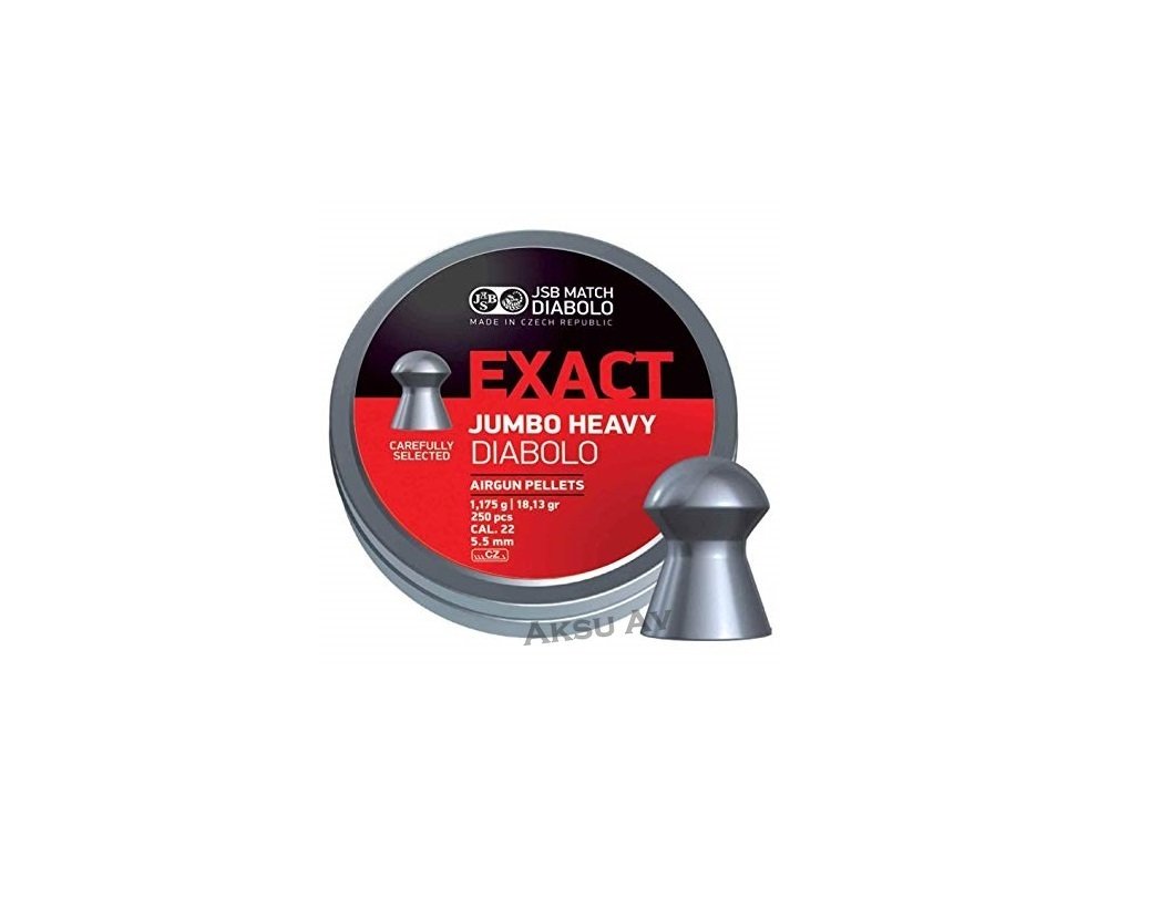 JSB Exact Jumbo Heavy 5.52 mm Havalı Saçma (18,13 Grain - 500 Adet)