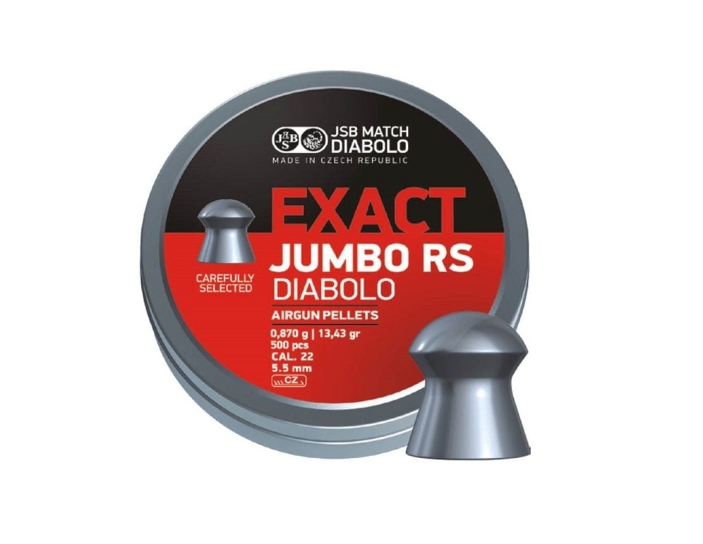 JSB Exact Jumbo RS 5.52 mm Havalı Saçma (13,43 Grain - 500 Adet)
