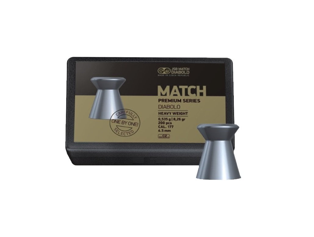 JSB Match Premium 4.49 mm Havalı Saçma (8,26 Grain - 200 Adet)