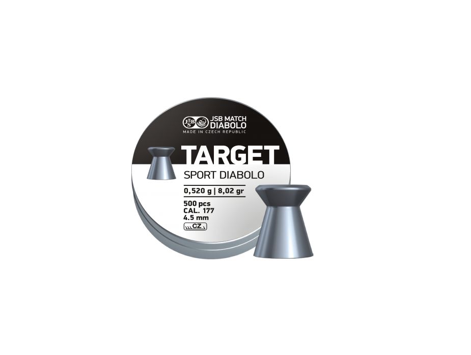 JSB Target Sport 4.50 mm Havalı Saçma (8,02 Grain - 500 Adet)
