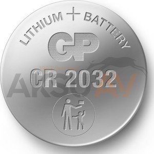 GP CR2032 Lityum 3v Düğme Pil