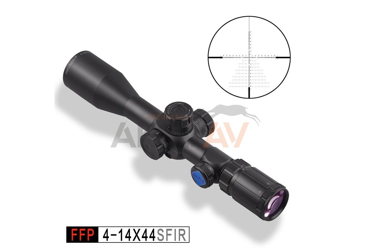 Discovery Optics 4-14x44 SF IR FFP Tactical Tüfek Dürbünü