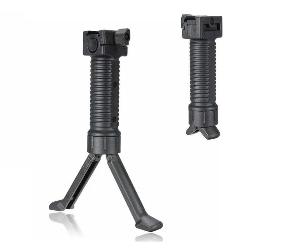 Taktik Bipod Çatal Ayak ve El Tutamağı