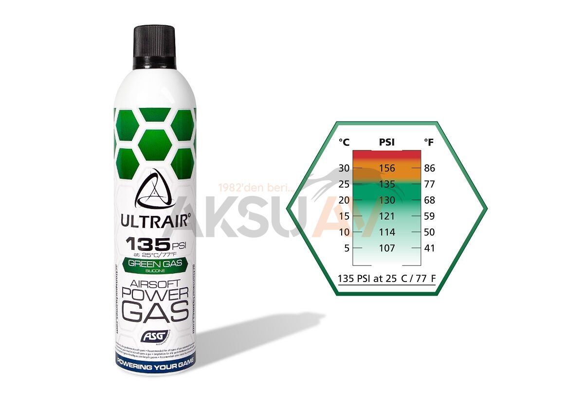 Gaz airsoft ULTRAIR Power, 570 ml.. ASG-Ultrair - Gas / C02