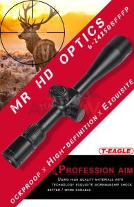 T-Eagle MR 6-24x50 SF FFP Tüfek Dürbünü