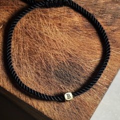 14 Ayar Altın 4 mm Küp Bileklik