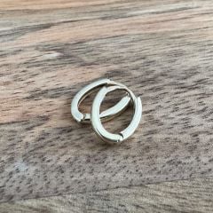 14 Ayar Altın Minimal Halka Küpe