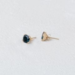 London Blue Topaz Küpe