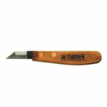 NAREX 822530 Profi Ahşap Yontma Bıçağı Üç Kenar Carving Knife 40x12 mm