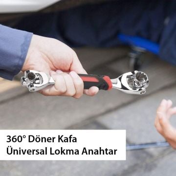 5281 Çoklu 360º Oynar Kafa Lokma Anahtar 48 Fonksiyonlu