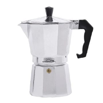 Nurgaz NG EMP-B Campout Espresso Mocha Pot (9 Bardak Kapasite)
