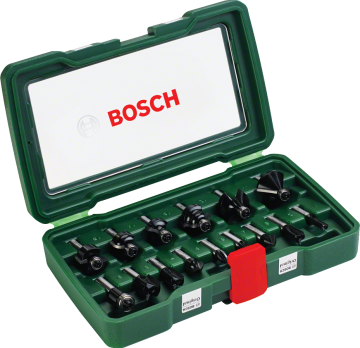 BOSCH 8 mm Ahşap Freze Uç Seti 15 Parça (2607019469)