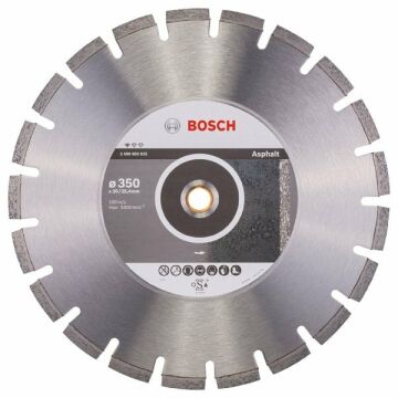 BOSCH Asfalt Kesme İçin Elmas Testere 350 mm