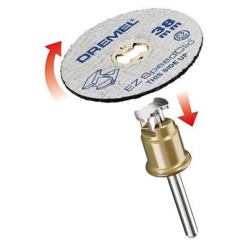 DREMEL SC406 Speedclick Kesme Diski 38 mm 2 Adet