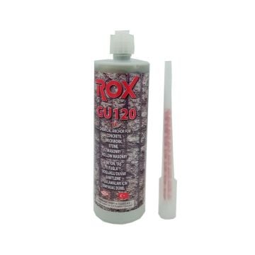 Rox GU120 TR Epoksi Kimyasal Dübel Polyester İçerikli 410 ml
