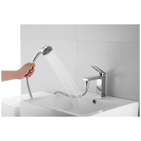 Wenko Lavabo Duş Seti Krom 150 cm Spiral - Made in Germany