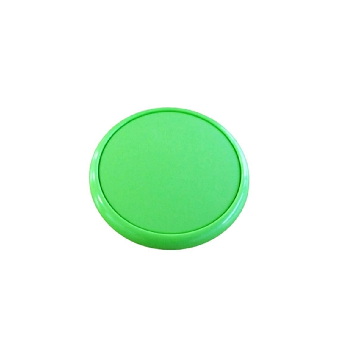 Çocuk Odası Tekli Düğme Mobilya Kulp Çap 55 mm Yeşil