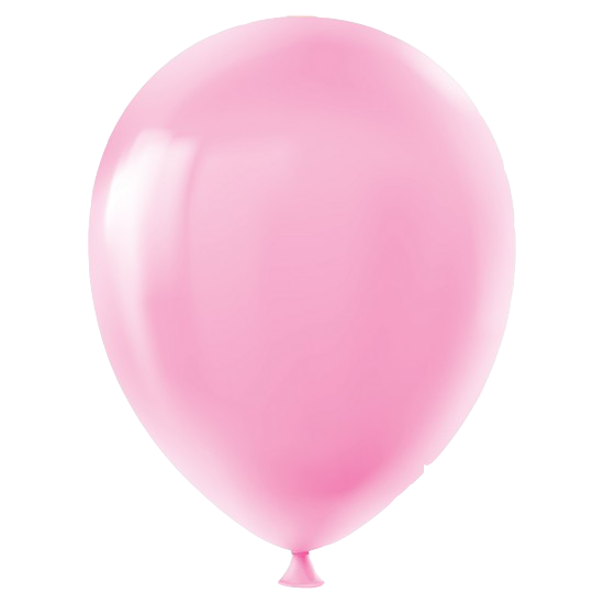 Pastel Pembe Balon 12 inc 10 lu