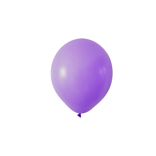 Pastel Lila Balon 12 inc 10 lu