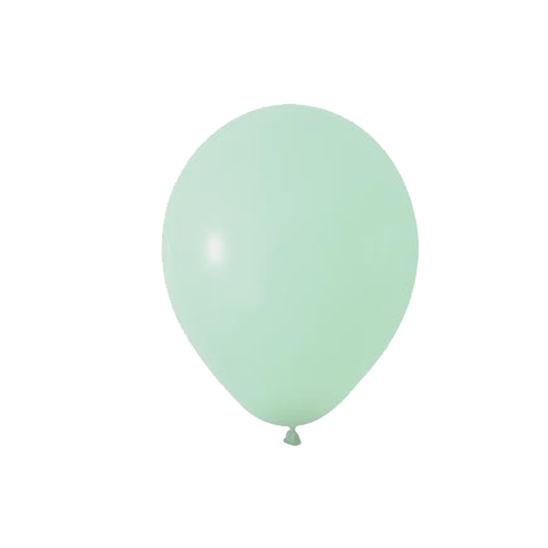 Makaron Yeşil Balon 10 Adet