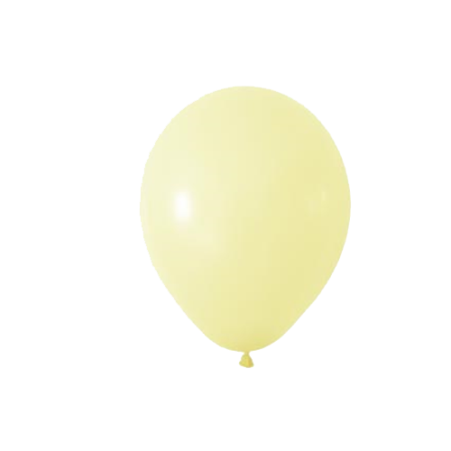 Makaron Sarı Balon 10 Adet