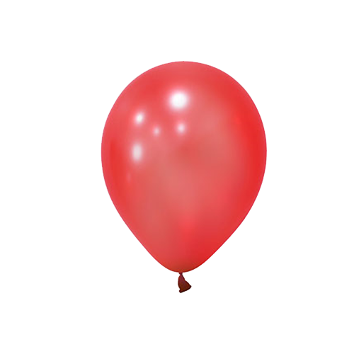 Metalik Kırmızı Balon 10 Adet