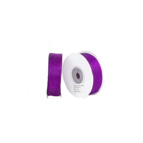 Mor Organze Kurdela 2 cm x 22 mt