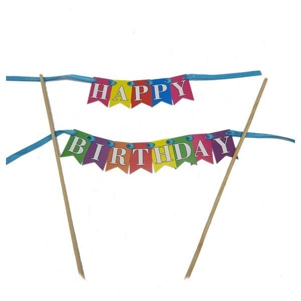Happy Birthday Pasta Bayrağı