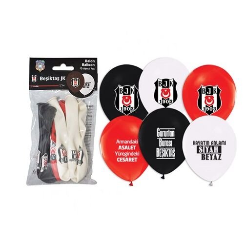 Beşiktaş Balon 8 Adet