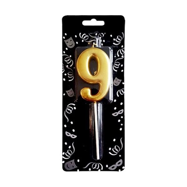 Gold Rakam 9 Mum