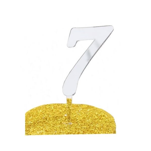 Pasta Üstü Gümüş 7 Yaş Pileksi