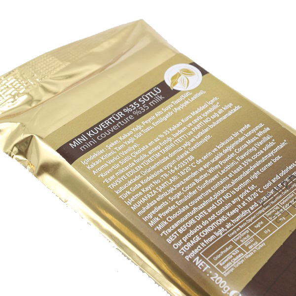 Sütlü Kuvertür Çikolata 200 gr