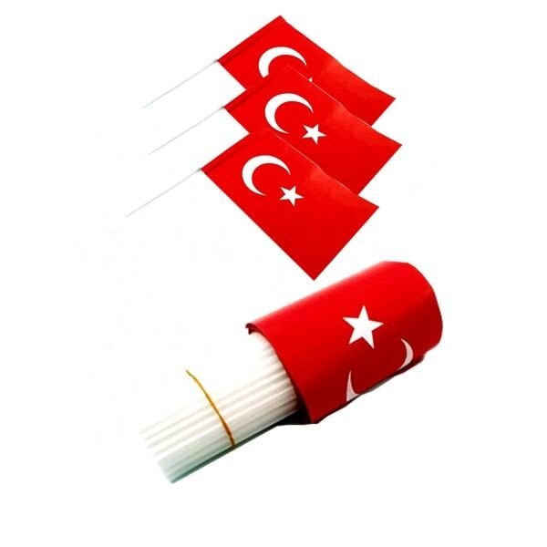 Küçük Çıtalı Türk Bayrağı