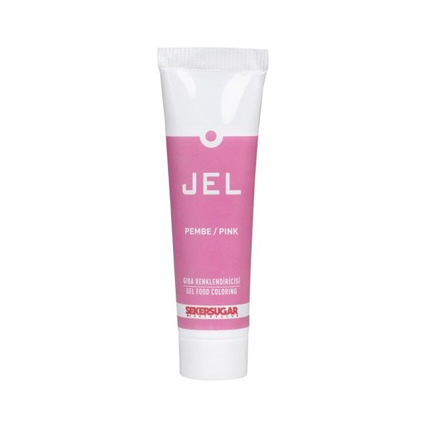 Pembe Jel Gıda Boyası 100 Gr