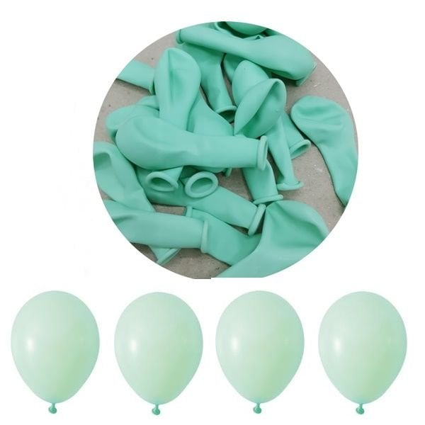 Pastel Su Yeşili Balon 5 inc 10 lu