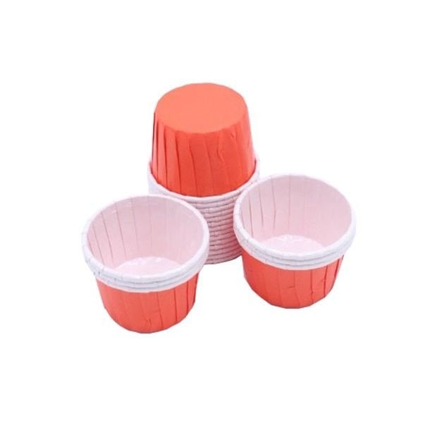 Kırmızı Cupcake Kek Kalıbı 25 Adet