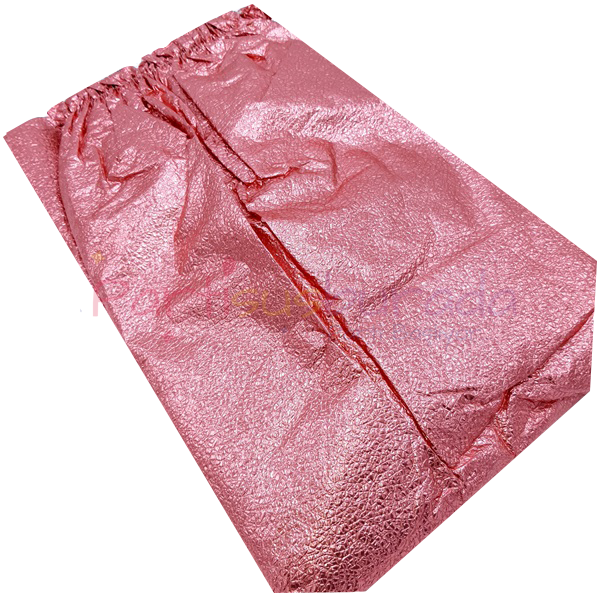 Metalize Pembe Masa Eteği