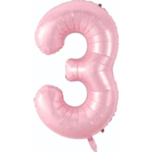 Folyo Pembe 3 Yaş Balon 76 cm