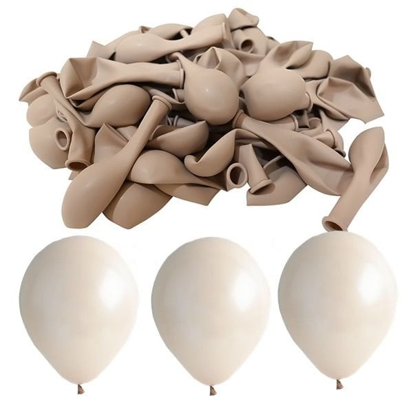 Pastel Kum Beji Balon 12 inc 10 lu
