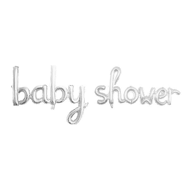 Folyo Gümüş Baby Shower Balon Yazı