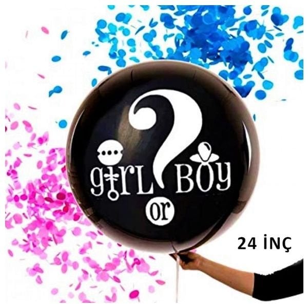 Erkek cinsiyet Balonu 24 inc