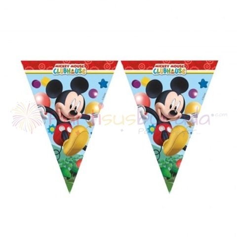 Mickey Mouse Üçgen Flama